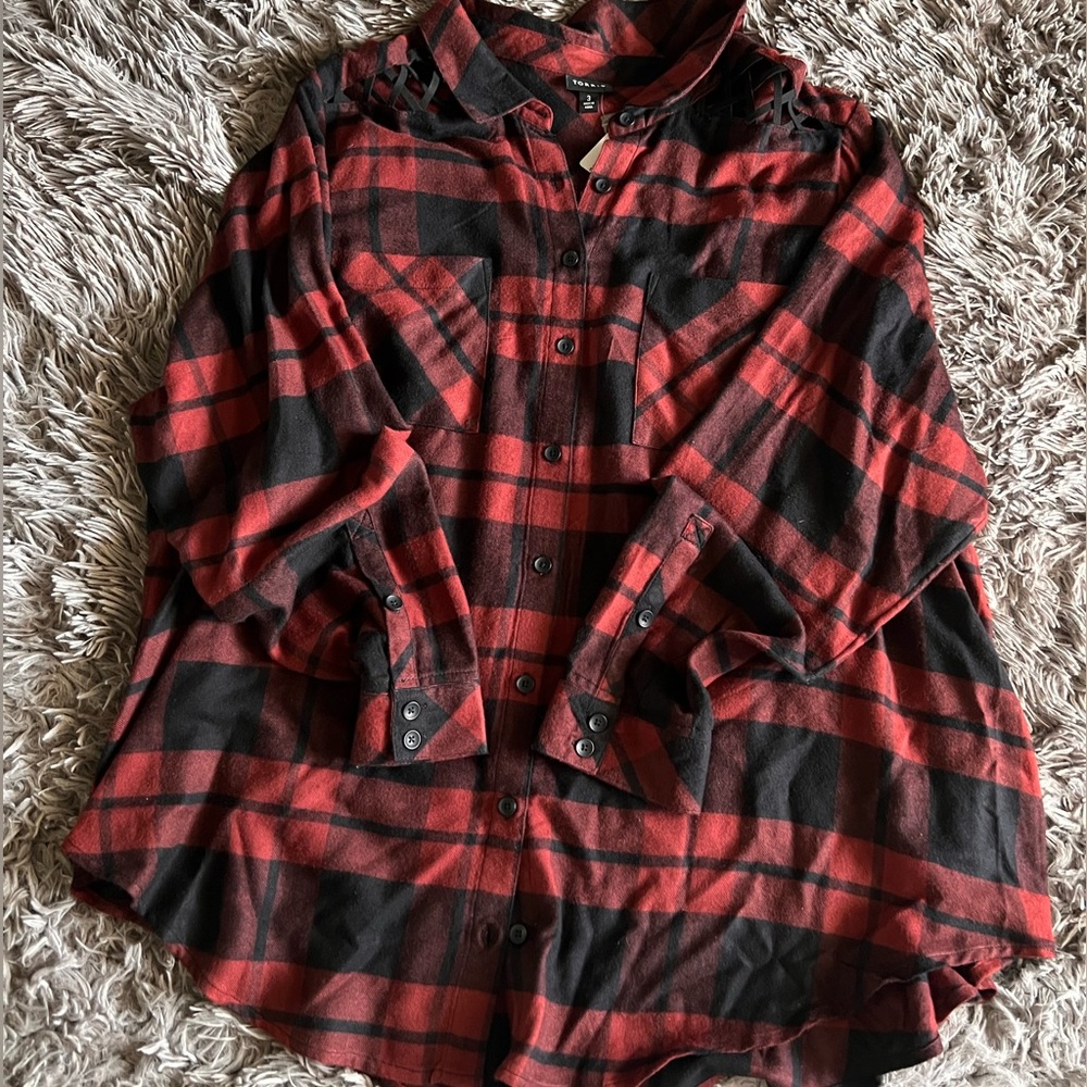 Button up Torrid Flannel